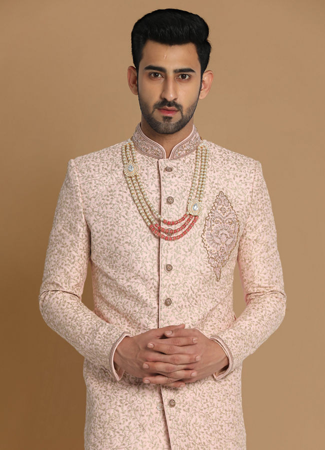 Buy Graceful Gajaree Sherwani Set Online in the USA Manyavar Sherwani for Men